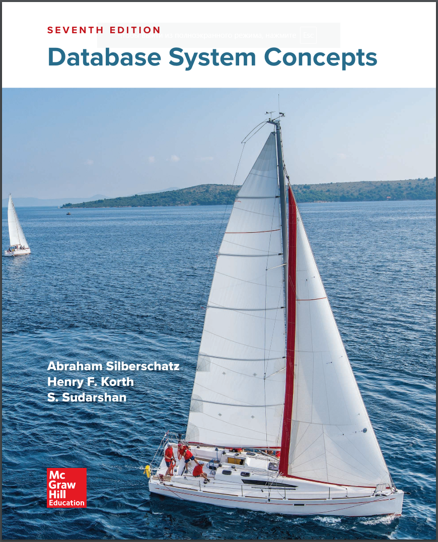 Database System Concepts. 7 Ed