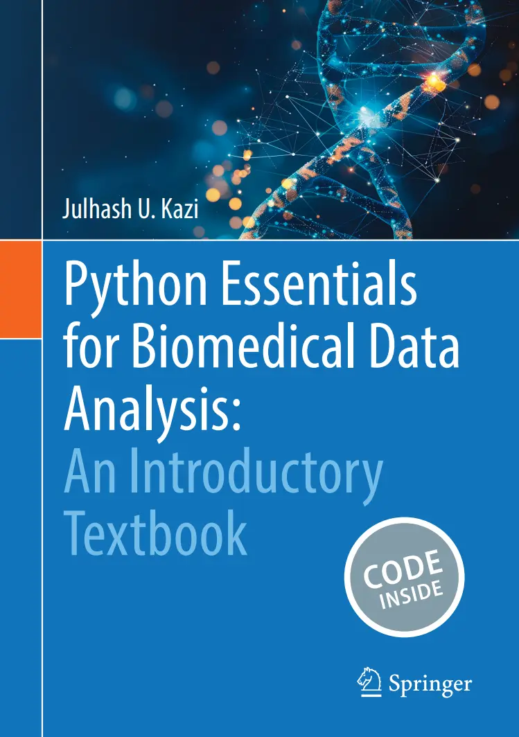 Python Essentials for Biomedical Data Analysis: An Introductory Textbook