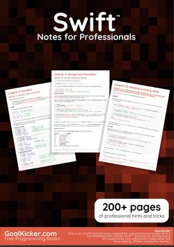 Swift™ Notes for Professionals