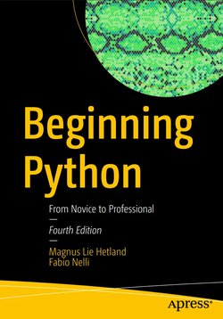 Beginning Python: From Novice to Professional. 4 Ed