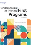 Fundamentals of Python: First Programs (MindTap Course List). 3 Ed